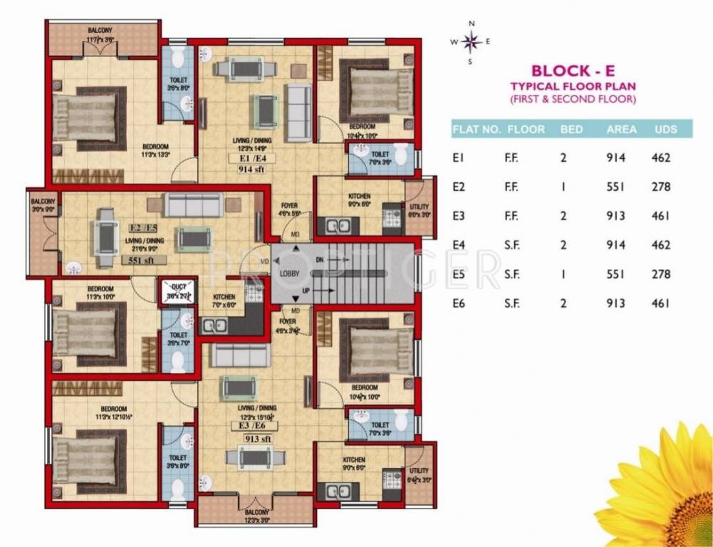 Images for Cluster Plan of Colorhomes Golden Classic