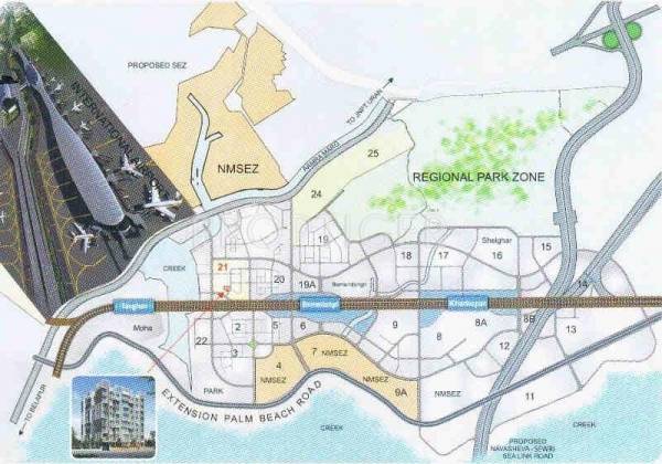 Images for Location Plan of Nirmaan Kailash Crystal