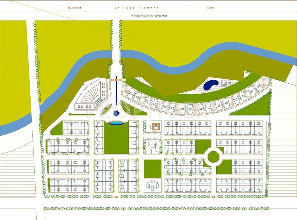 Images for Layout Plan of Dreamland Golf View City
