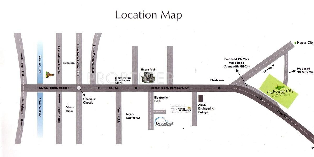 Images for Location Plan of Dreamland Golf View City