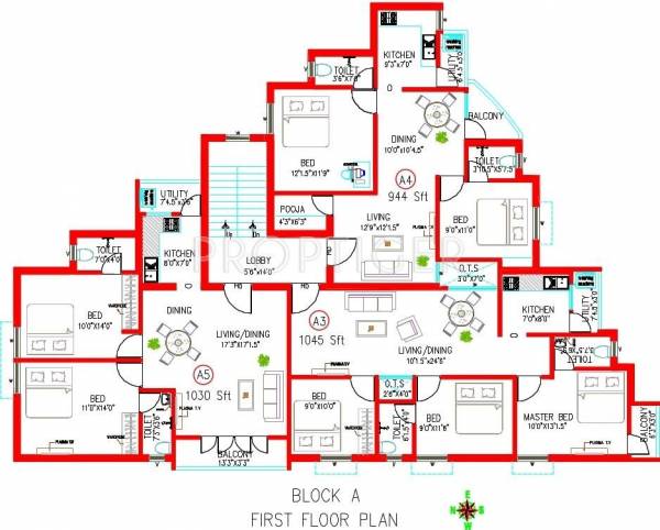 Images for Cluster Plan of Colorhomes Blossom Avenue