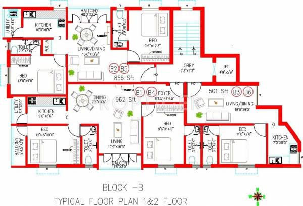Images for Cluster Plan of Colorhomes Blossom Avenue