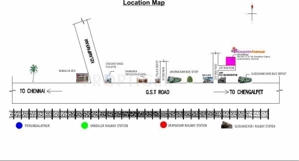 Images for Location Plan of Colorhomes Blossom Avenue