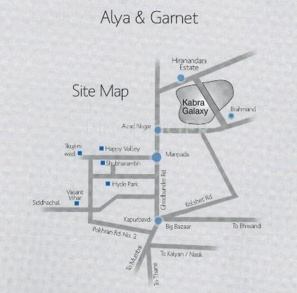Images for Location Plan of Kabra Group Alya and Garnet