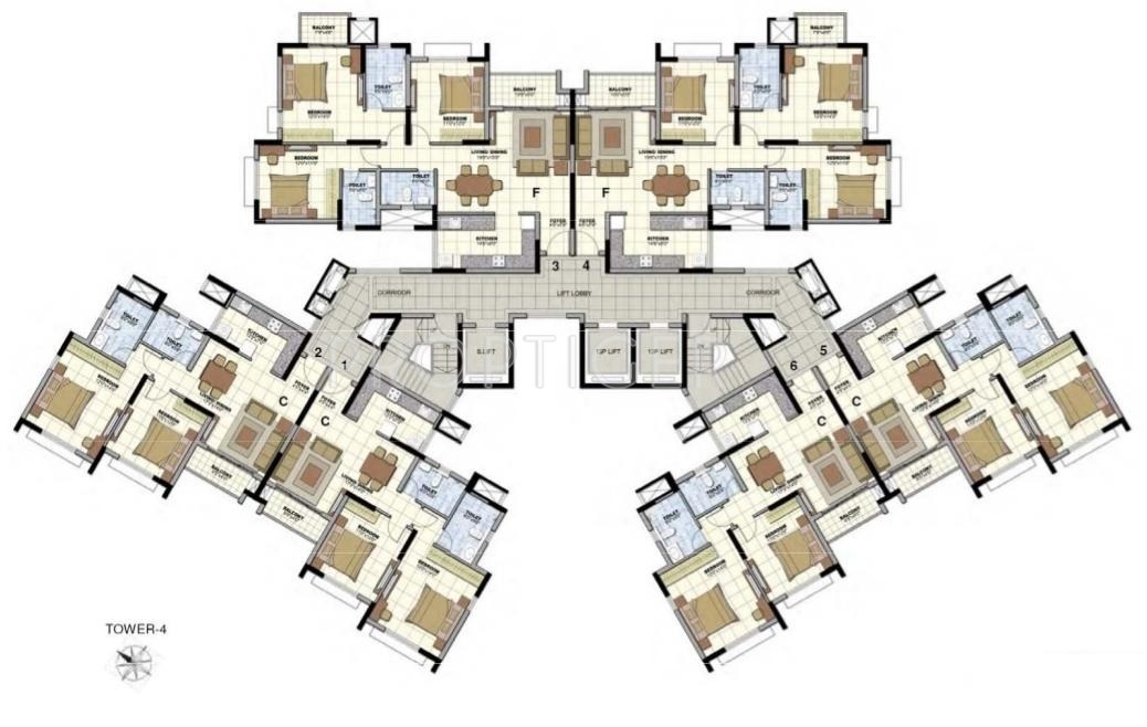 Images for Cluster Plan of Prestige Norwood at Sunrise Park