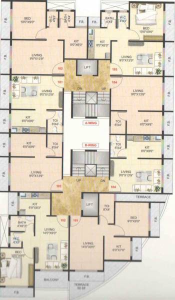 Images for Cluster Plan of Krishna Infra Group Krishna Elite