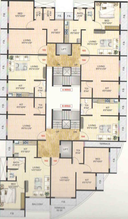 Images for Cluster Plan of Krishna Infra Group Krishna Elite
