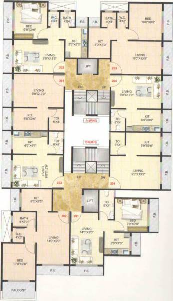 Images for Cluster Plan of Krishna Infra Group Krishna Elite