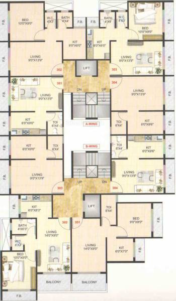 Images for Cluster Plan of Krishna Infra Group Krishna Elite