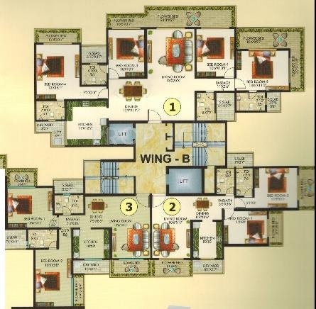 Images for Cluster Plan of Rajyog Odina