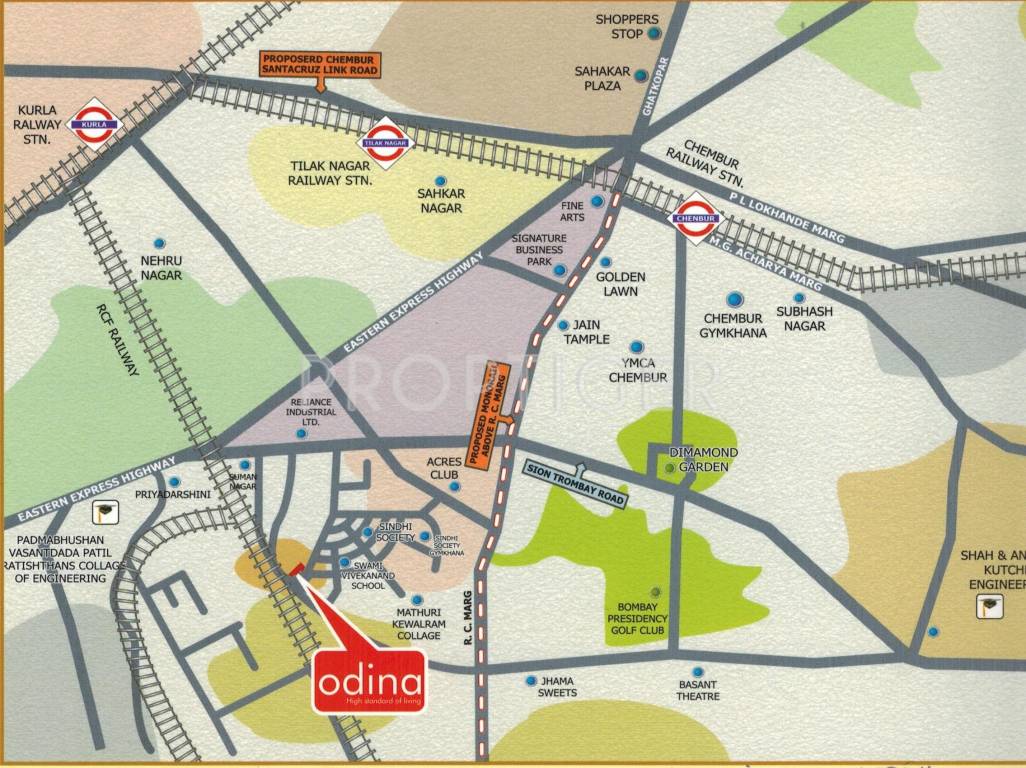 Images for Location Plan of Rajyog Odina