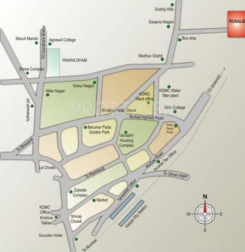  rosalie Images for Location Plan of Tharwani Rosalie