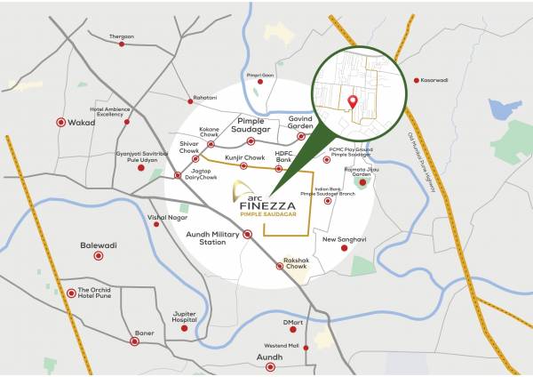  finezza Location Plan
