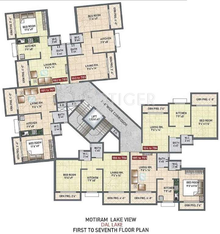 Images for Cluster Plan of Motiram Lakeview