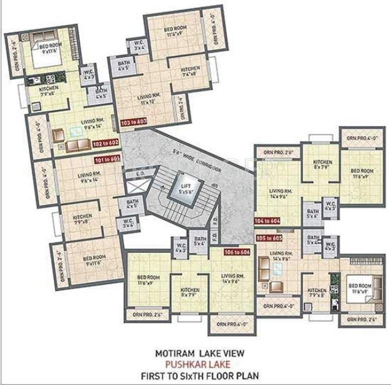 Images for Cluster Plan of Motiram Lakeview