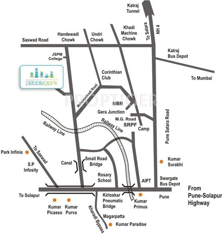 Images for Location Plan of Kumar Pebble Park