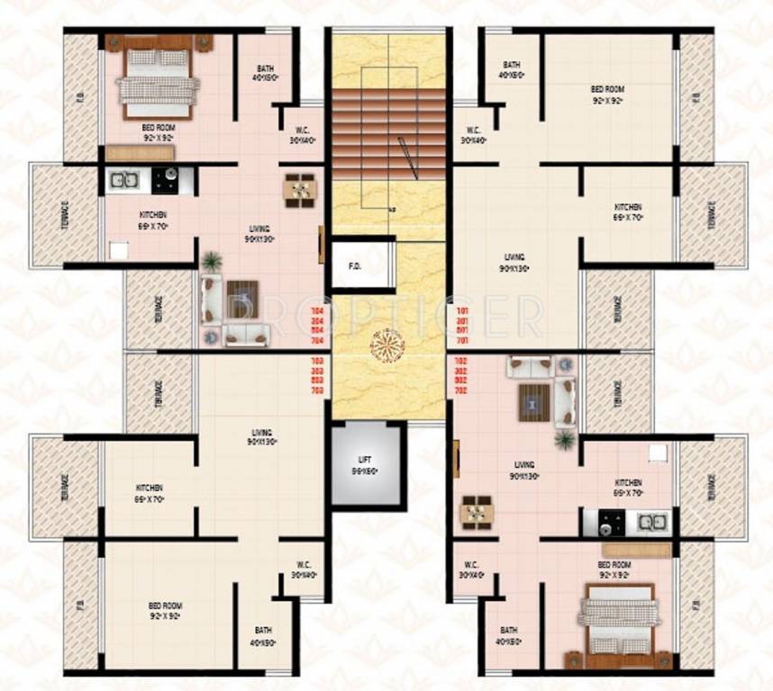 Images for Cluster Plan of Today Sai Vrindavan