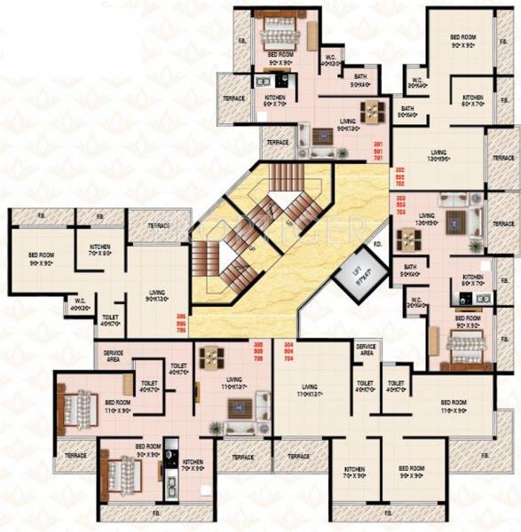 Images for Cluster Plan of Today Sai Vrindavan