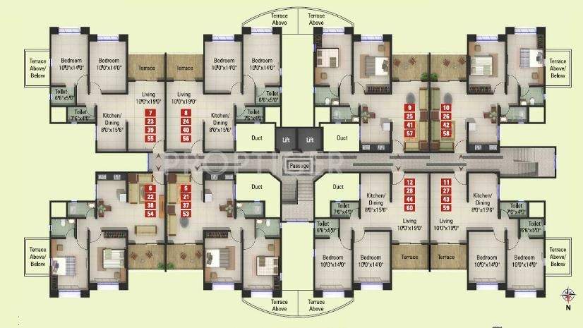 Images for Cluster Plan of Kumar Panchsheel