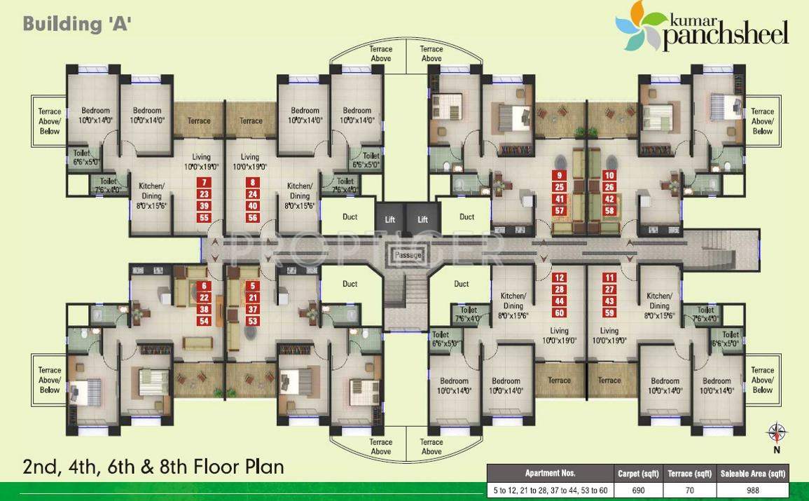 Images for Cluster Plan of Kumar Panchsheel