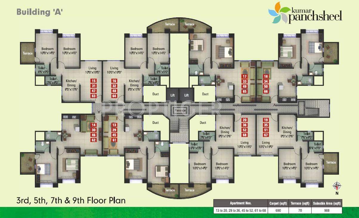 Images for Cluster Plan of Kumar Panchsheel