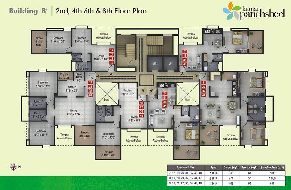 Images for Cluster Plan of Kumar Panchsheel