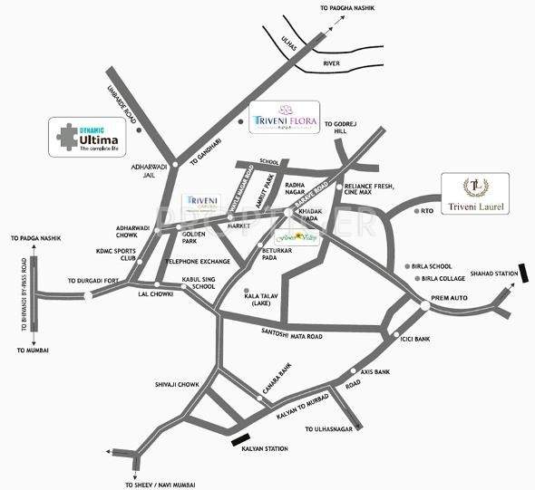  dynamic ultima Images for Location Plan of Triveni Dynamic Ultima