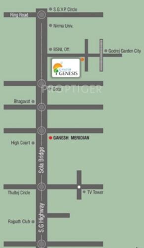  ganesh-genesis Images for Location Plan of Shree Siddhi Ganesh Genesis