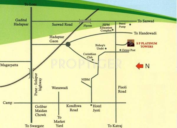 Images for Location Plan of SP Platinum Towers