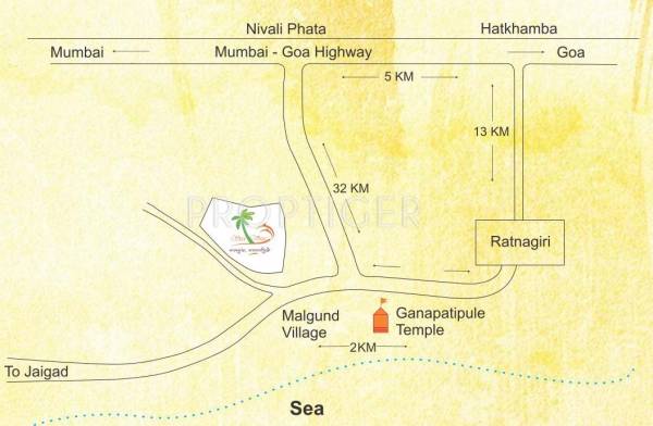 Images for Location Plan of Chaitanya Sea Vista Images for Location Plan of Chaitanya Sea Vista