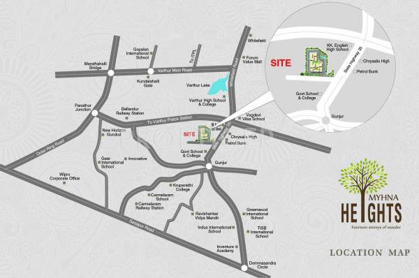  heights Location Plan