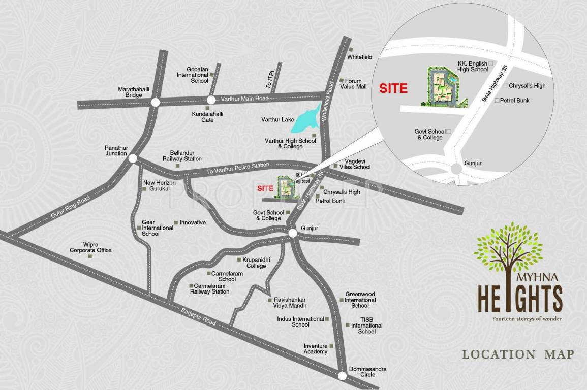  heights Location Plan