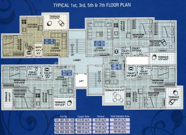 Images for Cluster Plan of Nirvaan Prakruti Heights