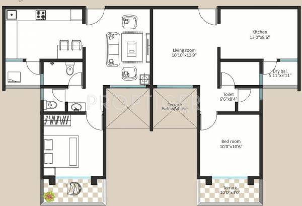Images for Cluster Plan of Atria Dhanashree Aangan