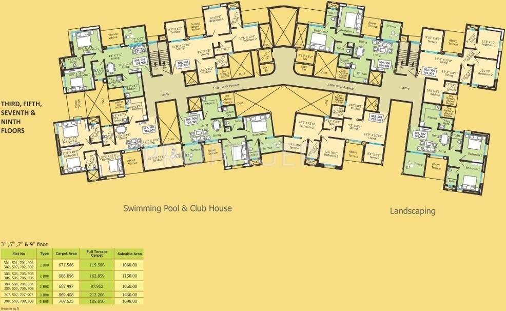  madhuli Wing A Cluster Plan