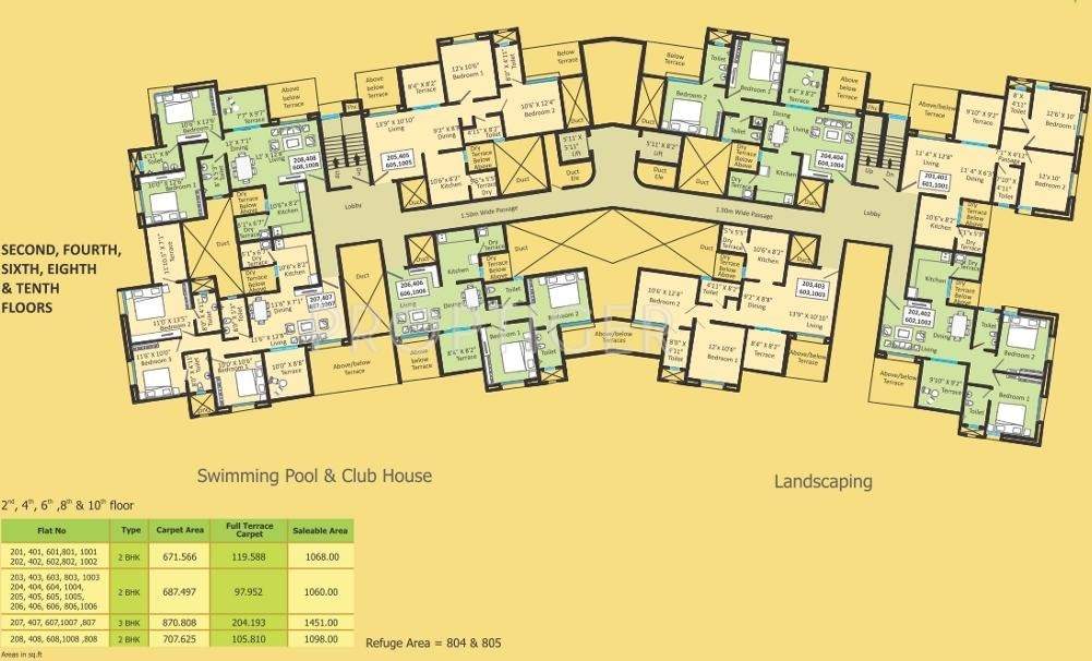  madhuli Wing A Cluster Plan