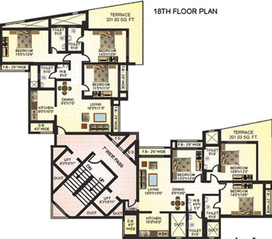 Images for Cluster Plan of Moraj Casa Grande