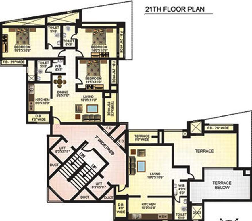 Images for Cluster Plan of Moraj Casa Grande