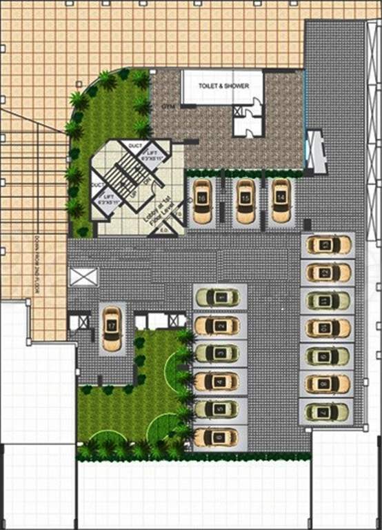 Images for Cluster Plan of Moraj Casa Grande