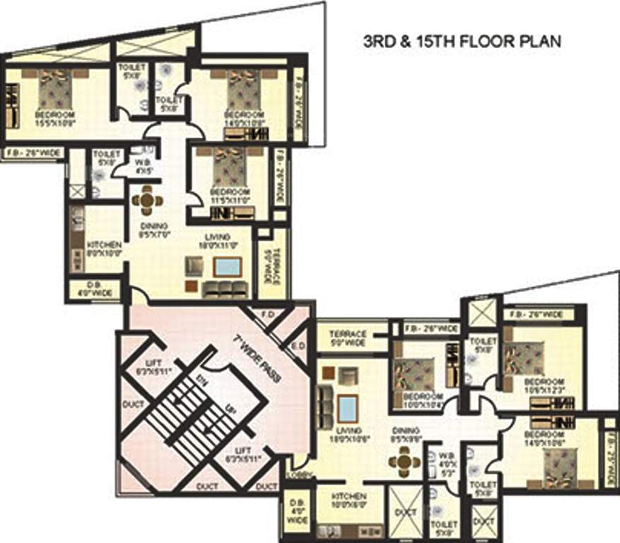Images for Cluster Plan of Moraj Casa Grande