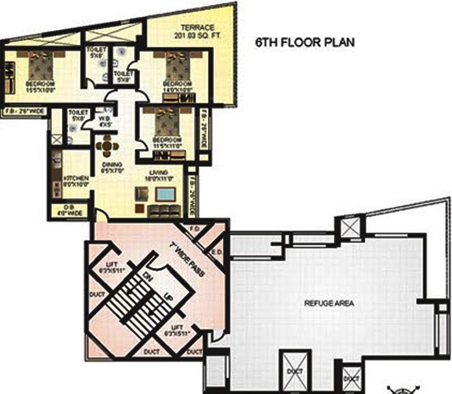 Images for Cluster Plan of Moraj Casa Grande
