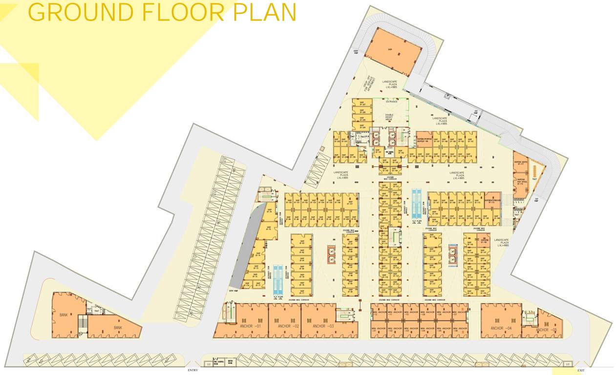 Images for Cluster Plan of Orris Market City