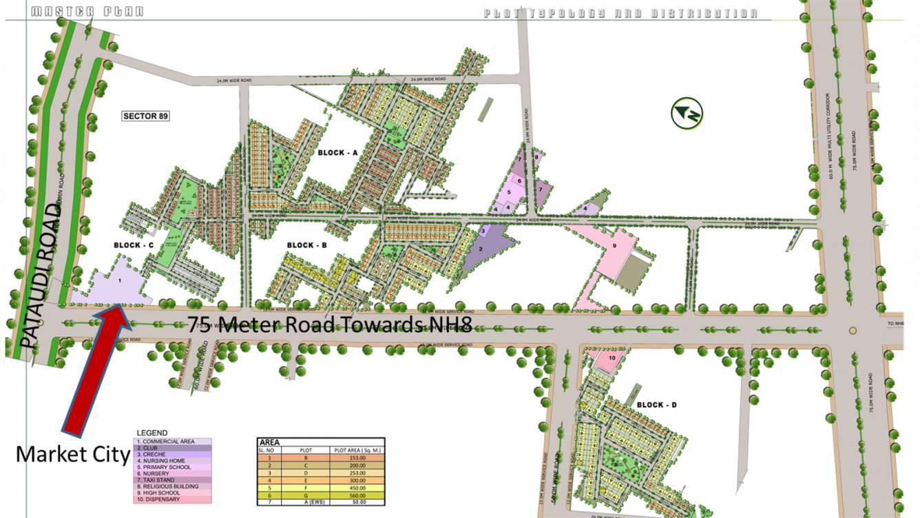 Images for Master Plan of Orris Market City