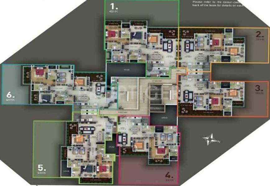  skyvistas Images for Cluster Plan of Bharat Skyvistas