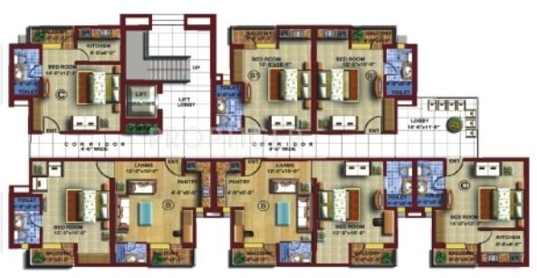  paras-pride Krishna Cluster Plan