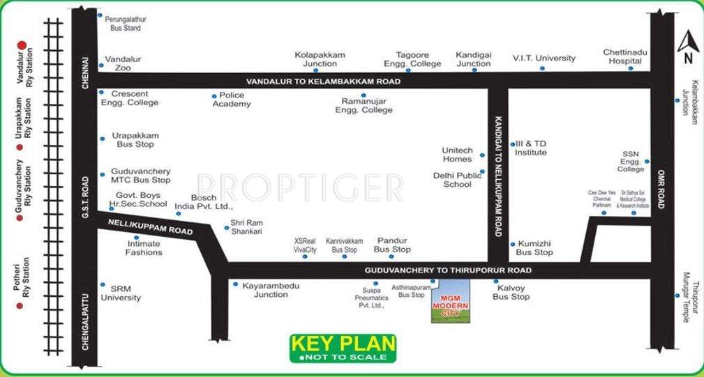 Images for Location Plan of SM MGM Modern City
