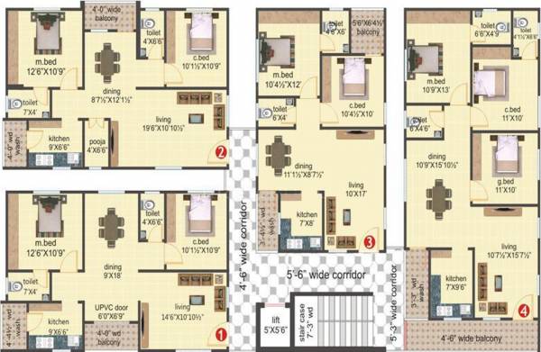 Images for Cluster Plan of Sri Brahma Sri Geethika Brundavan