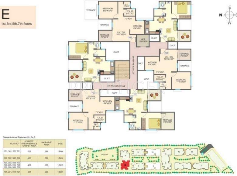 aishwaryam courtyard Images for Cluster Plan of Essen Aishwaryam Courtyard