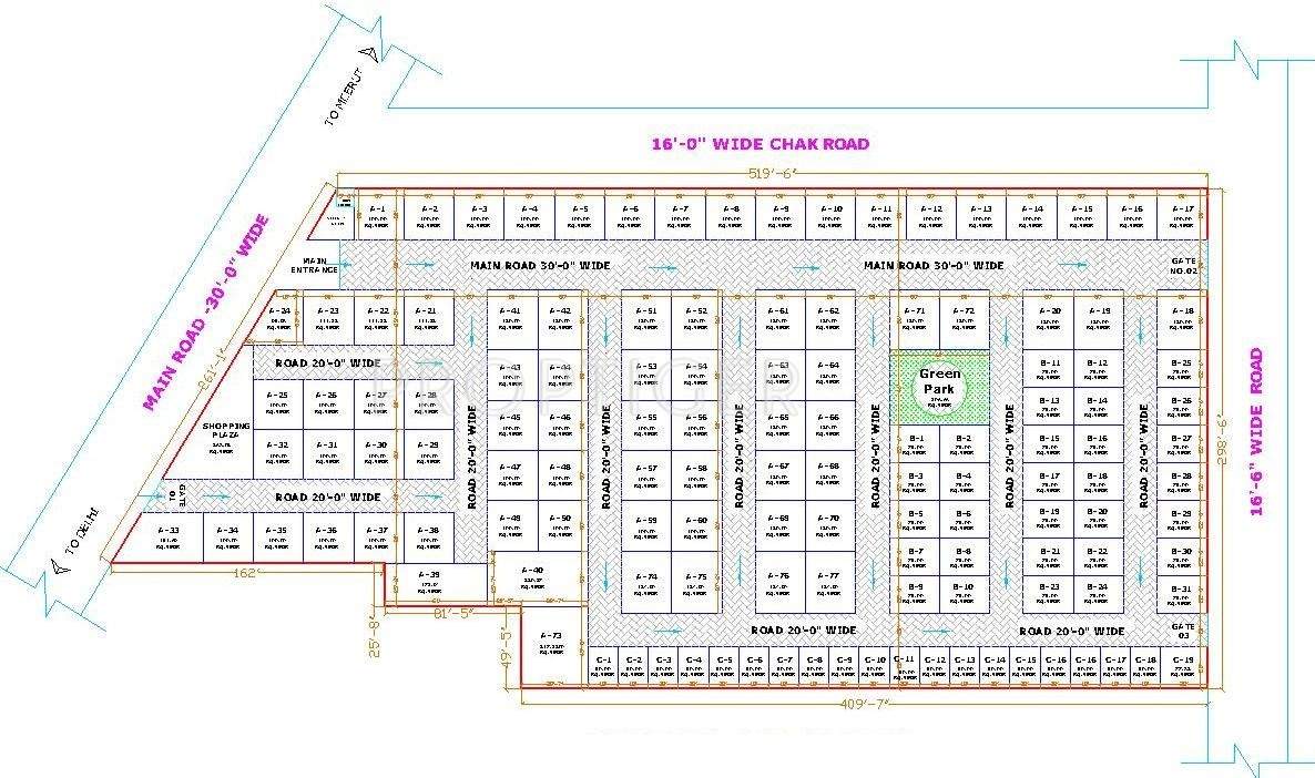  residency Images for Layout Plan of Bliss Residency