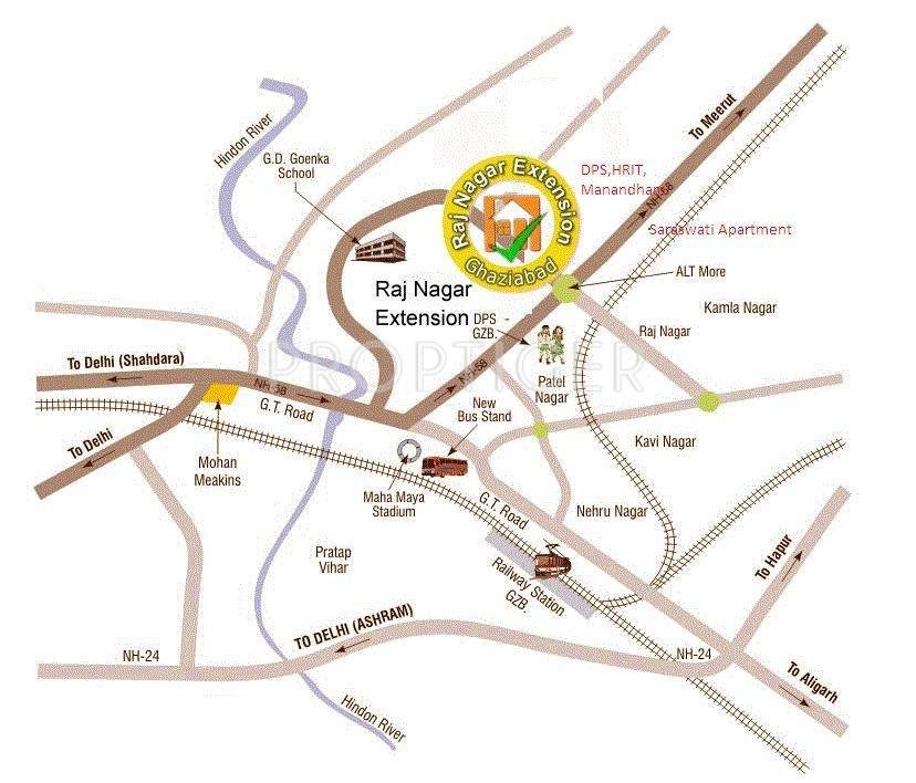  residency Images for Location Plan of Bliss Residency